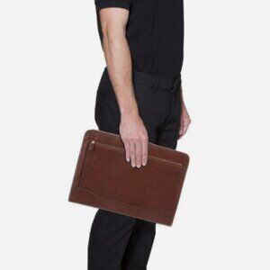 Vintage Ghurka Marley Hodgson No 170 Webster Brown Leather Portfolio